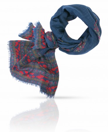 Палантин Унисекс W70.TW4-SK139/NAVY